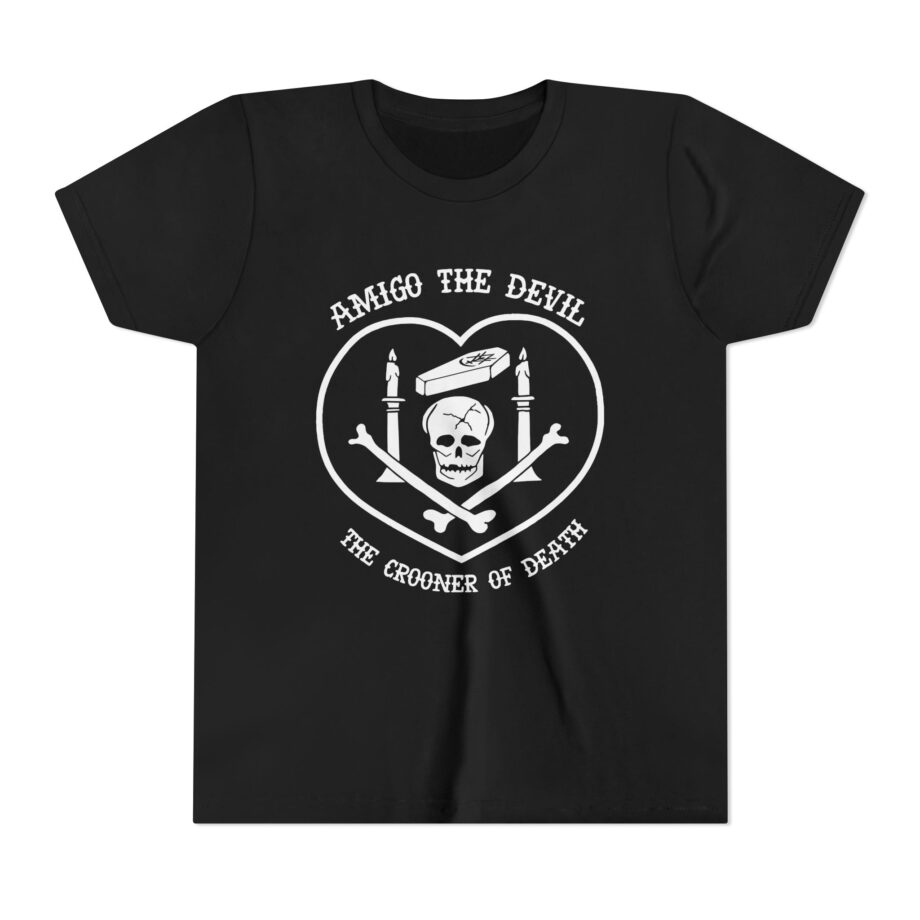 Amigo the Devil Crooner of Death Youth Short Sleeve Tee