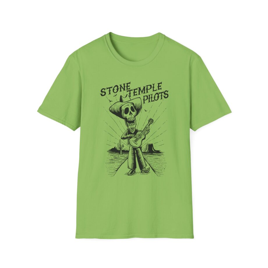 Stone Temple Pilots Desert Skeleton Unisex Softstyle T-Shirt