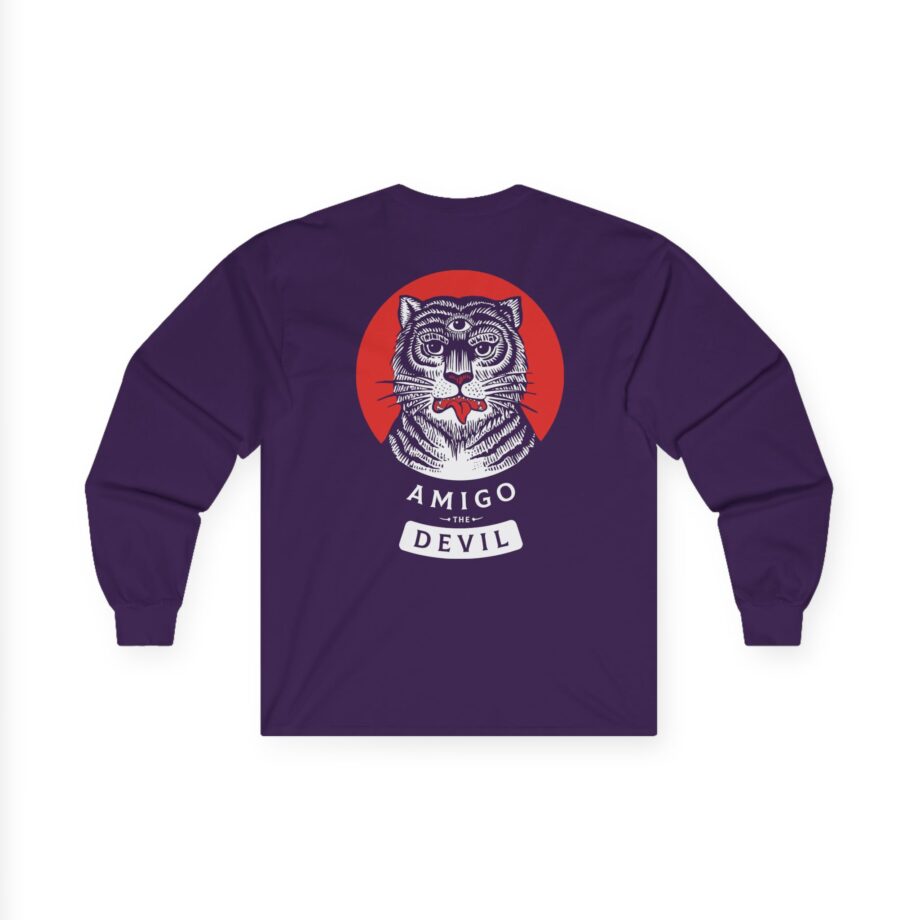 Amigo the Devil Tiger Unisex Ultra Cotton Long Sleeve Tee