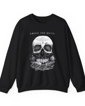 Amigo the Devil Death Lab Unisex Heavy Blend Crewneck Sweatshirt