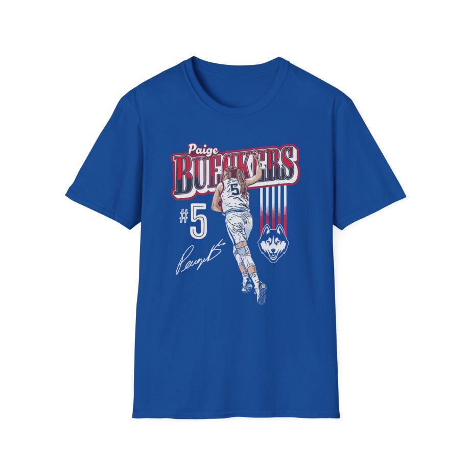 Paige Bueckers Paige Bueckers Comic Unisex Softstyle T-shirt