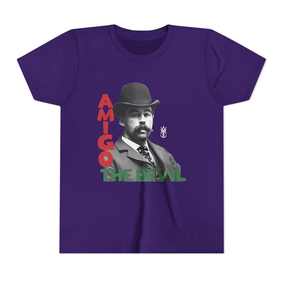 Amigo the Devil Elvis Holmes Calling Youth Short Sleeve Tee