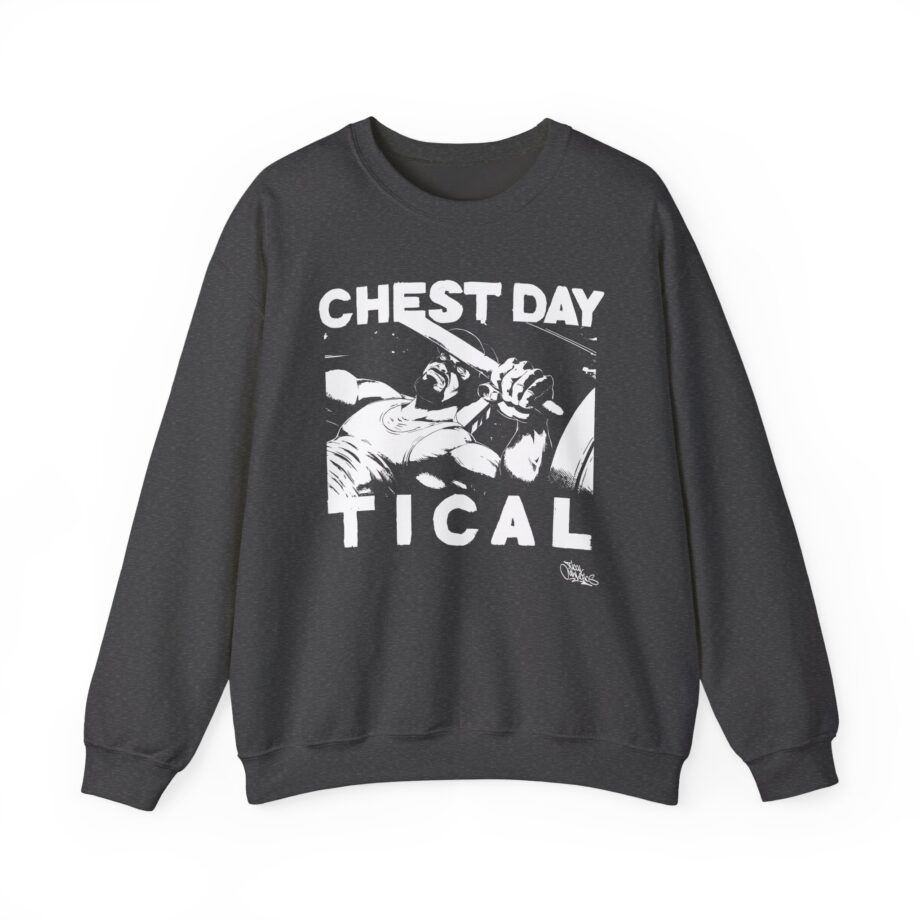 Method Man Chest Day Unisex Heavy Blend Crewneck Sweatshirt