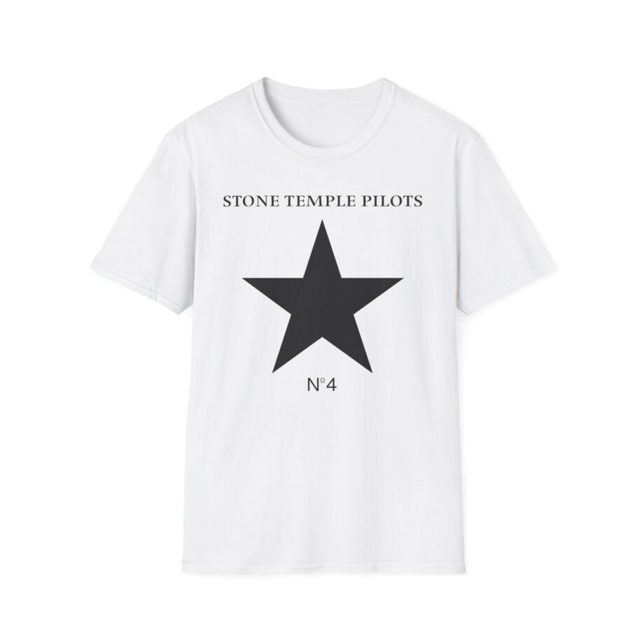 Stone Temple Pilots No. 4 Star Unisex Softstyle T-Shirt