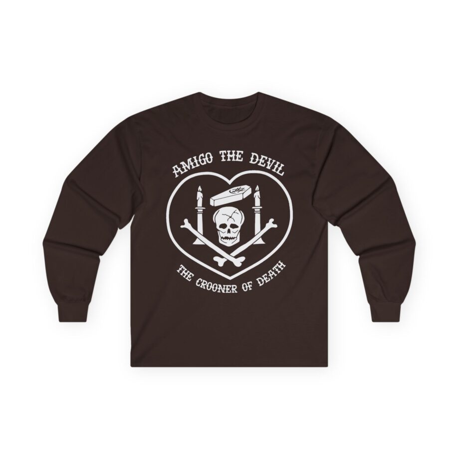 Amigo the Devil Crooner of Death Unisex Ultra Cotton Long Sleeve Tee
