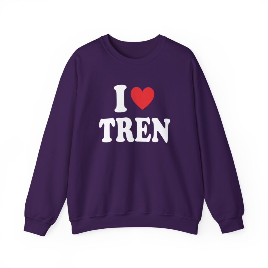 I Love Tren Unisex Heavy Blend™ Crewneck Sweatshirt