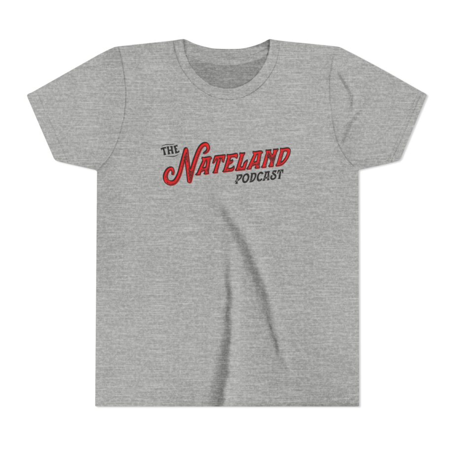 Nate Bargatze Nateland Podcast Youth Short Sleeve Tee