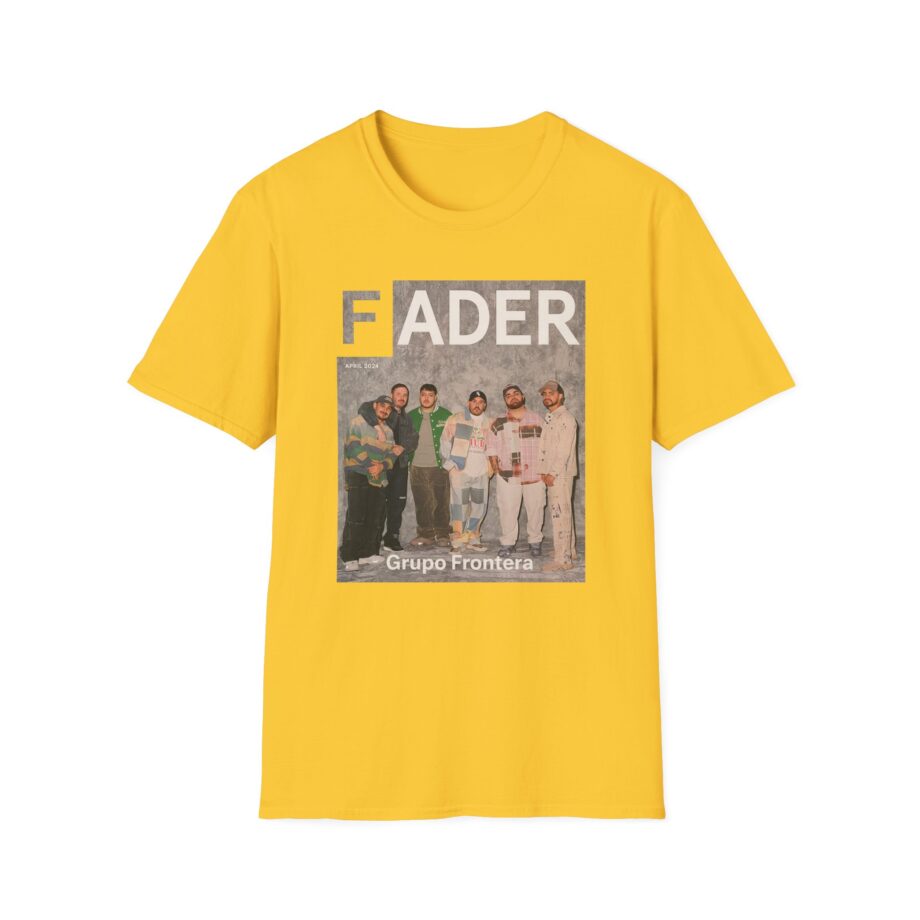 Grupo Frontera the Fader Cover Unisex Softstyle T-Shirt