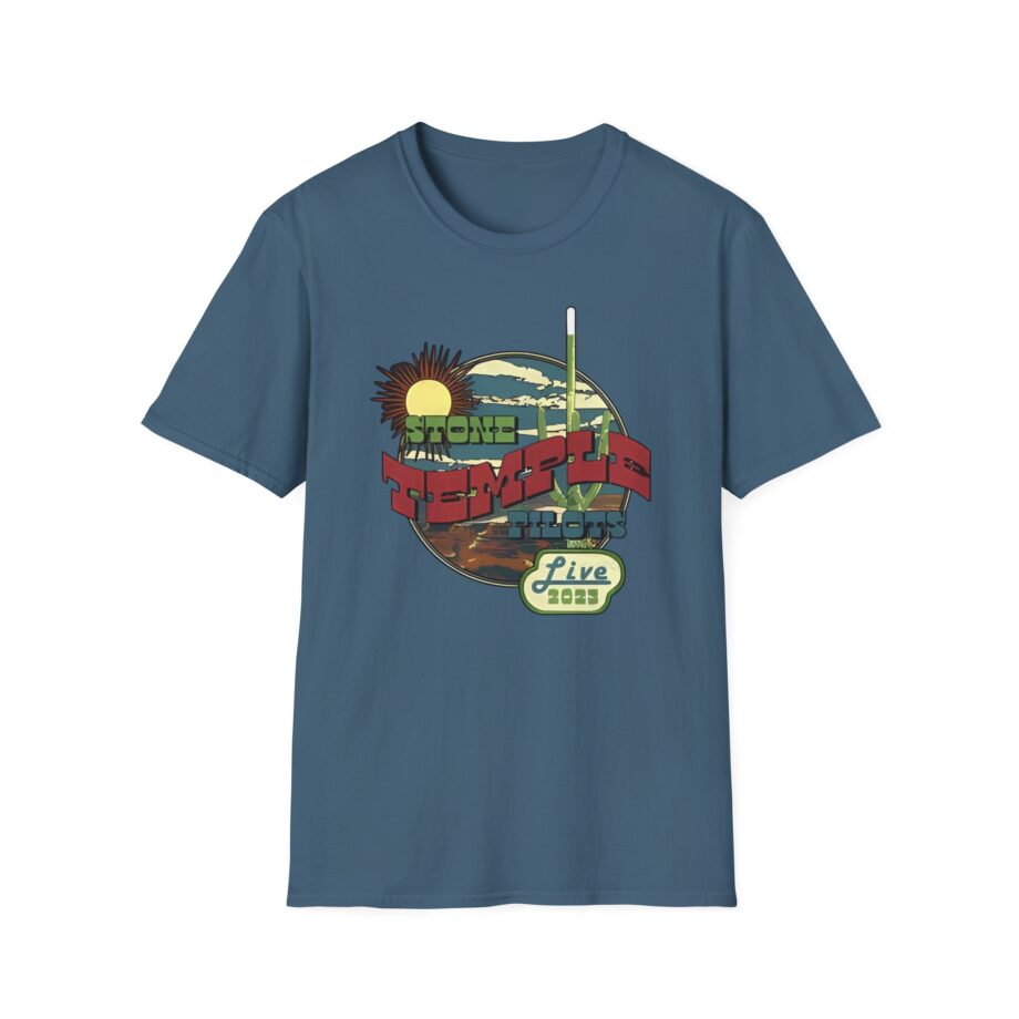 Stone Temple Pilots Desert Postcard Unisex Softstyle T-Shirt