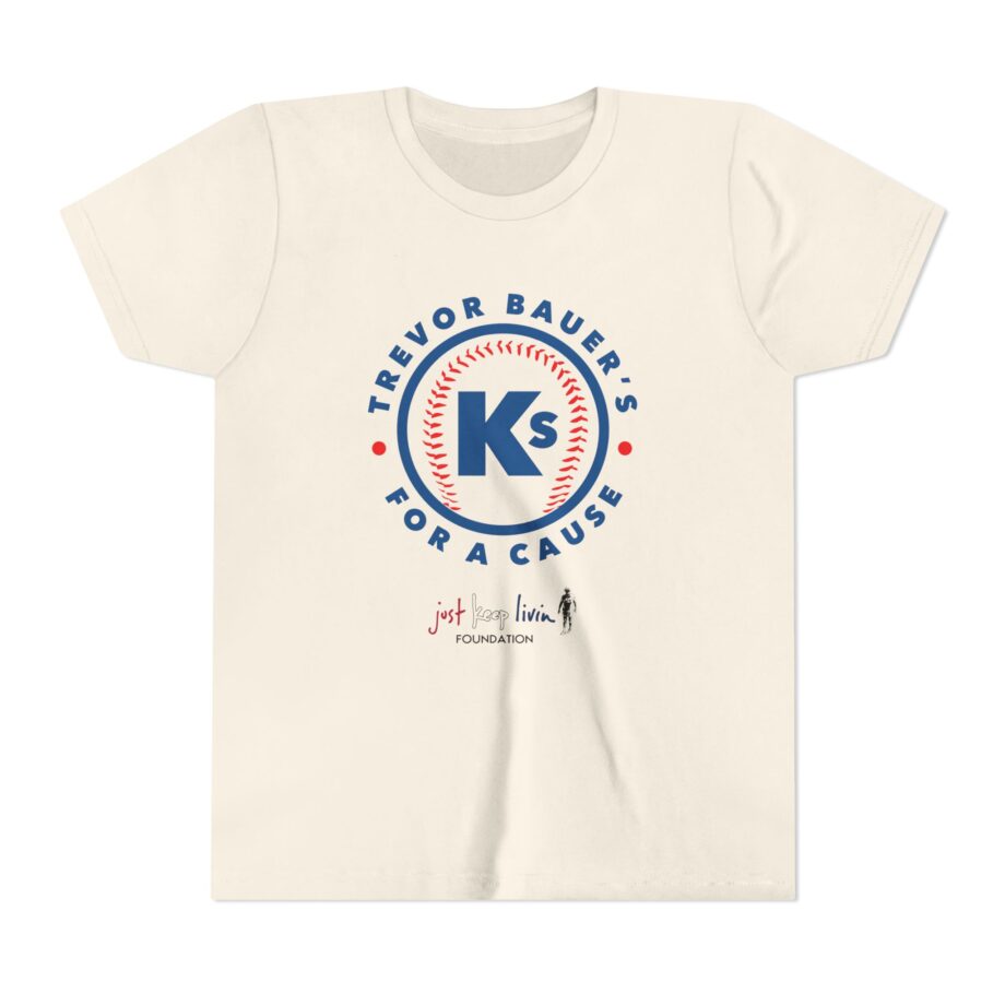 Trevor Bauer’s Ks for a Cause Youth Short Sleeve Tee