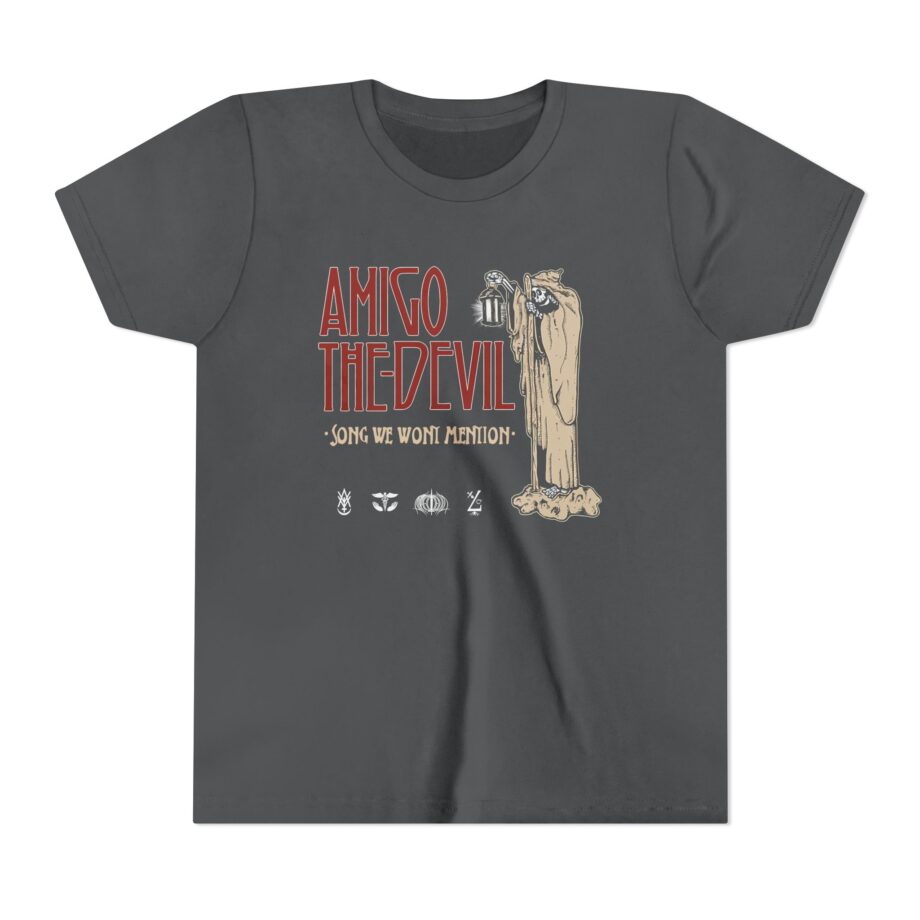 Amigo the Devil Song We Won't Mention Youth Short Sleeve Tee