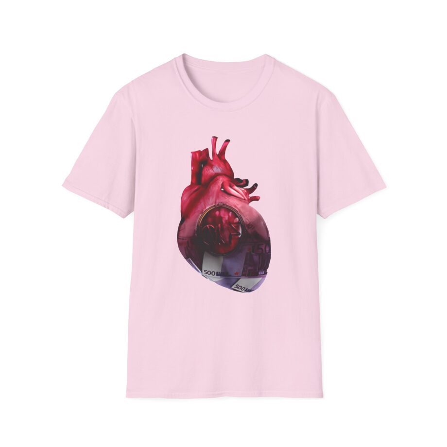 PNL Qlf Heart Ticket 500 Unisex Softstyle T-shirt