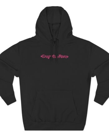 Chappell Roan  Black Three-Panel Fleece Hoodie