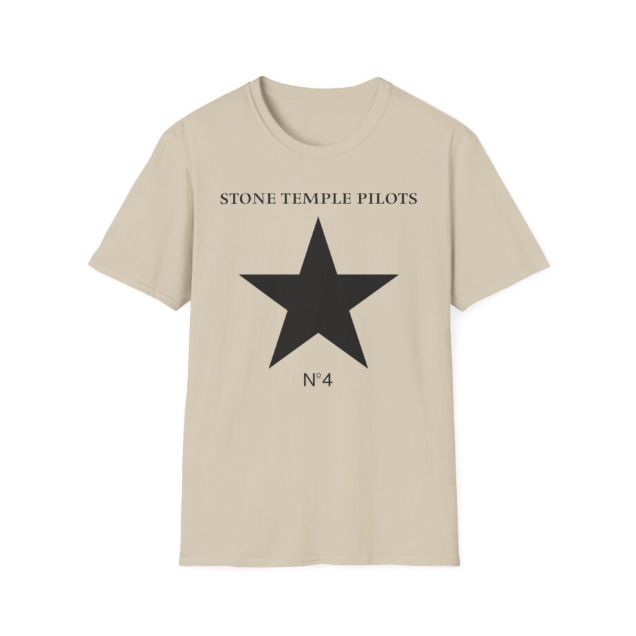 Stone Temple Pilots No. 4 Star Unisex Softstyle T-Shirt