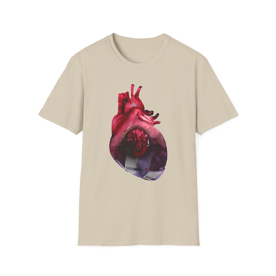 PNL Qlf Heart Ticket 500 Unisex Softstyle T-shirt
