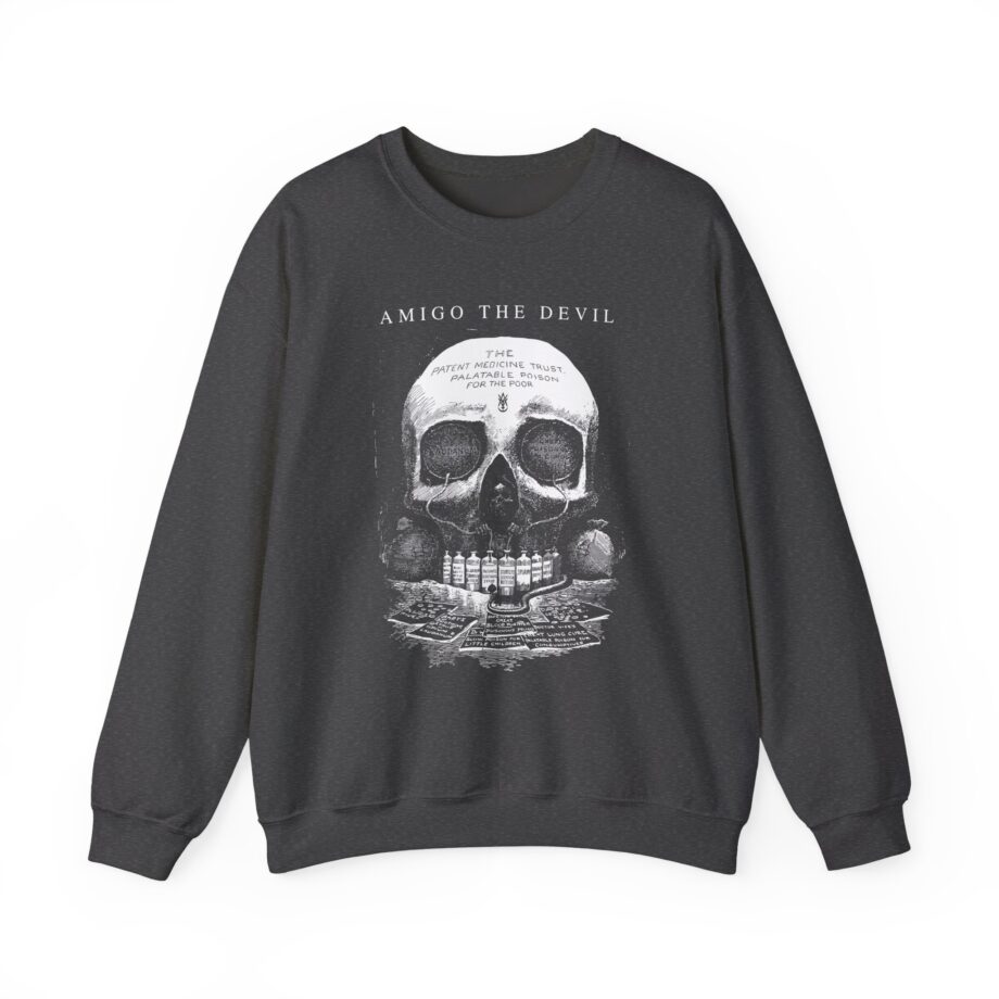 Amigo the Devil Death Lab Unisex Heavy Blend Crewneck Sweatshirt