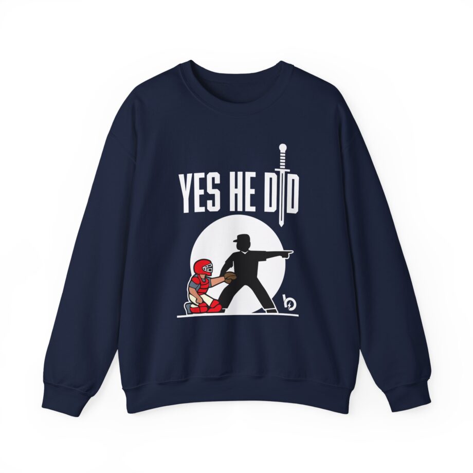 Trevor Bauer Yes He Did Three-panel Fleece Hoodie
