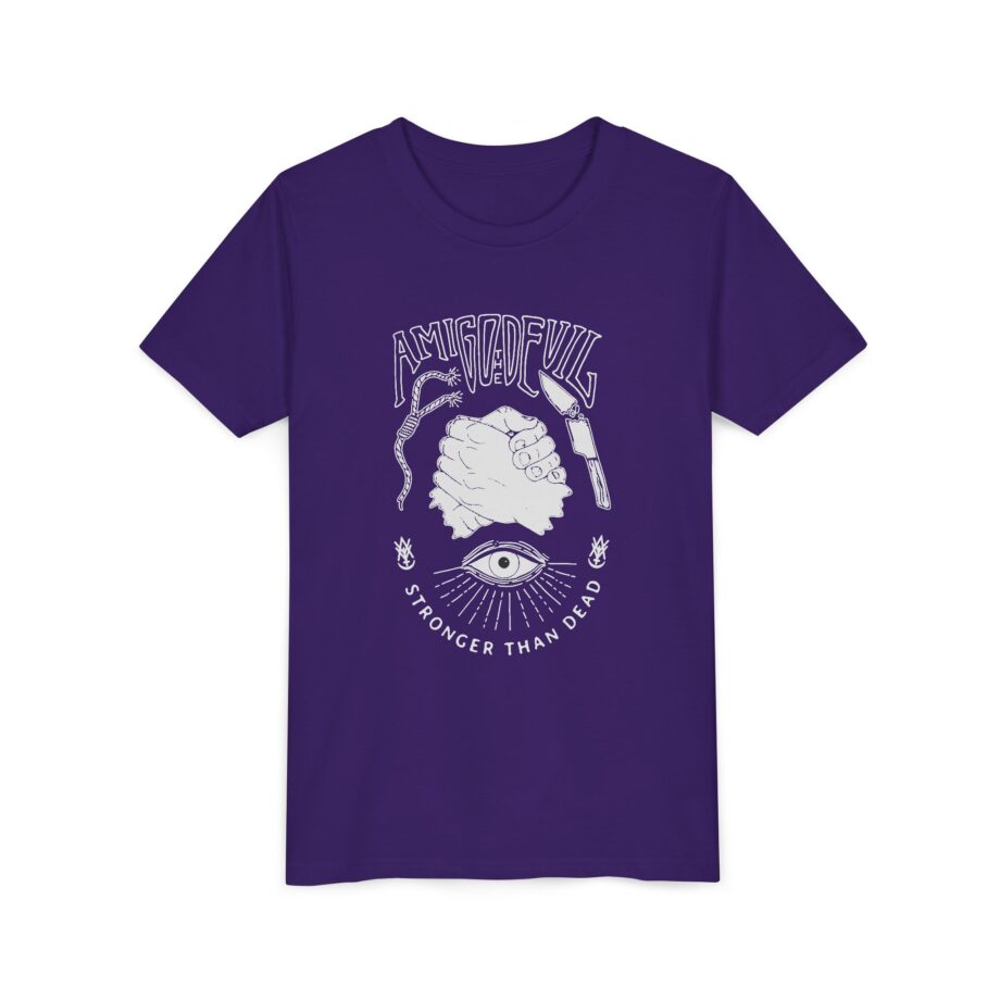 Amigo the Devil Stronger Youth Short Sleeve Tee