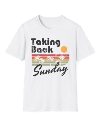 Taking Back Sunday Palm Raglan Unisex Softstyle T-shirt