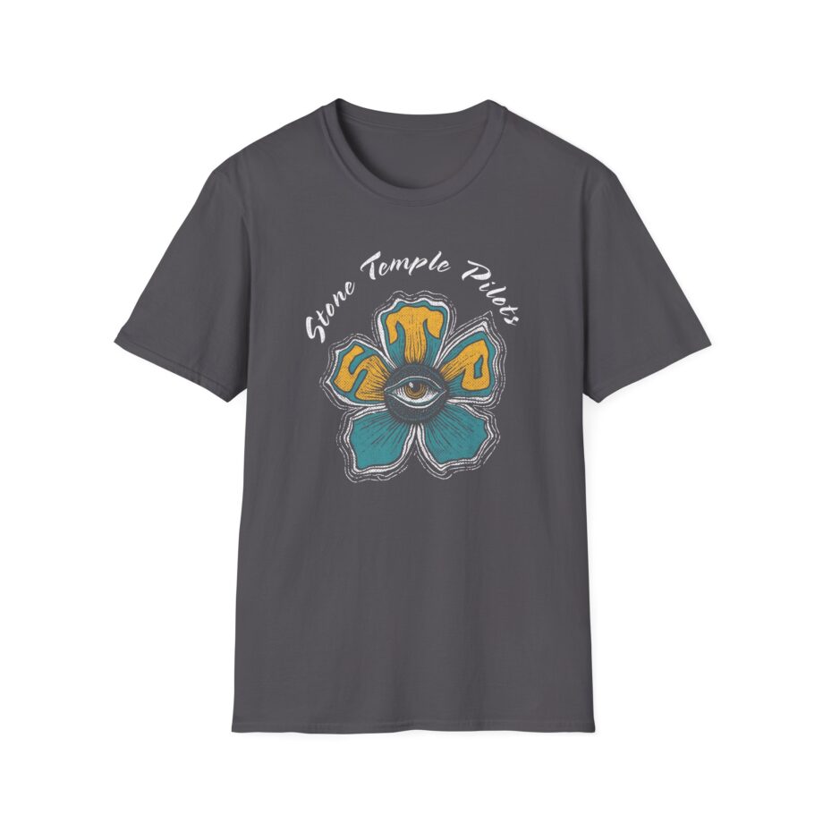 Stone Temple Pilots Eye Flower Unisex Softstyle T-Shirt