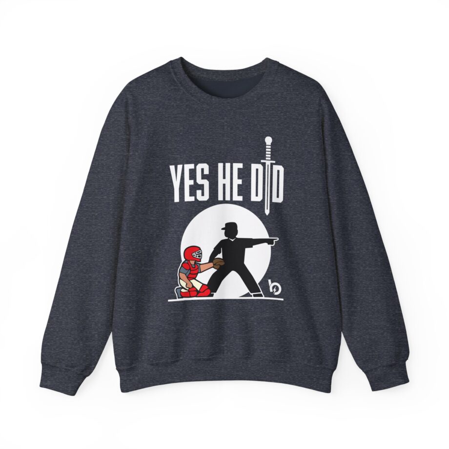 Trevor Bauer Yes He Did Three-panel Fleece Hoodie