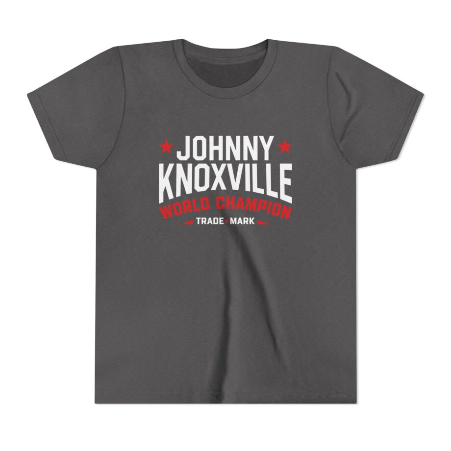 Jackass Johnny Knoxville World Champion Trade Mark Youth Short Sleeve Tee