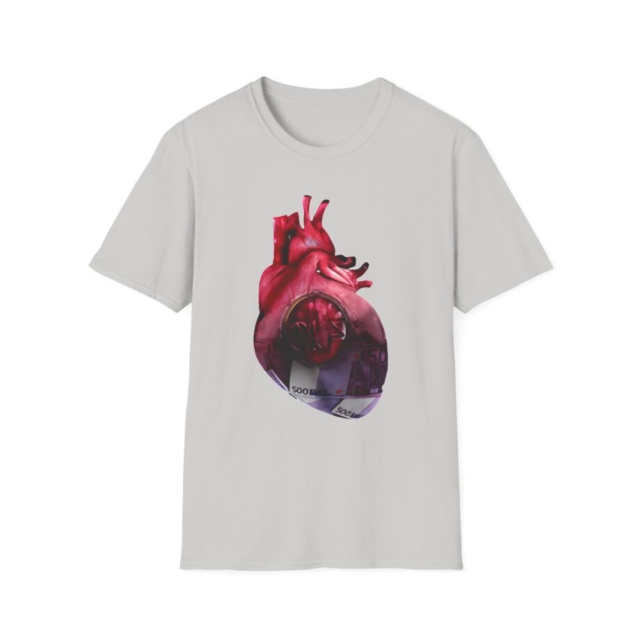 PNL Qlf Heart Ticket 500 Unisex Softstyle T-shirt