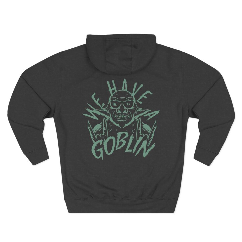 Nekrogoblikon We Have a Goblin Three-Panel Fleece Hoodie