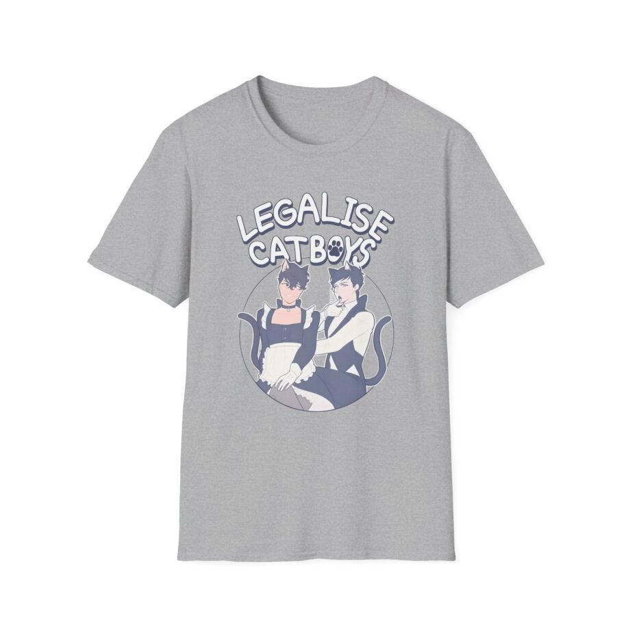 Dan and Phil Legalise Catboys Unisex Softstyle T-Shirt