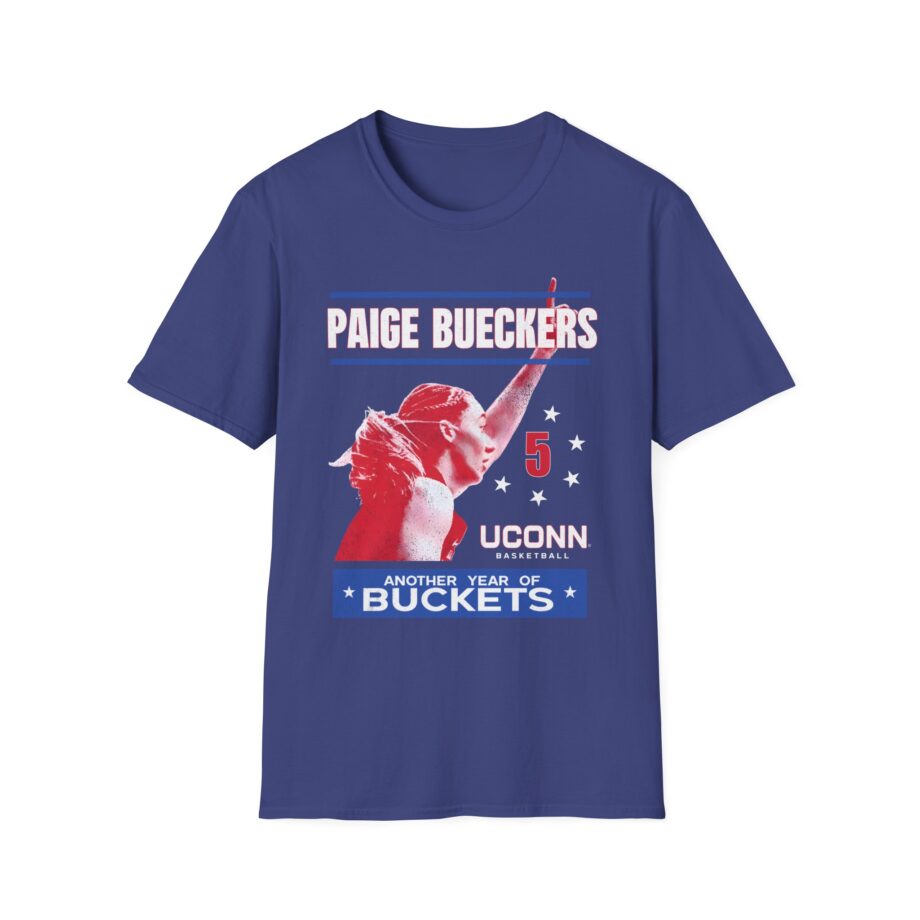 Paige Bueckers Run It Back Drop Unisex Softstyle T-shirt