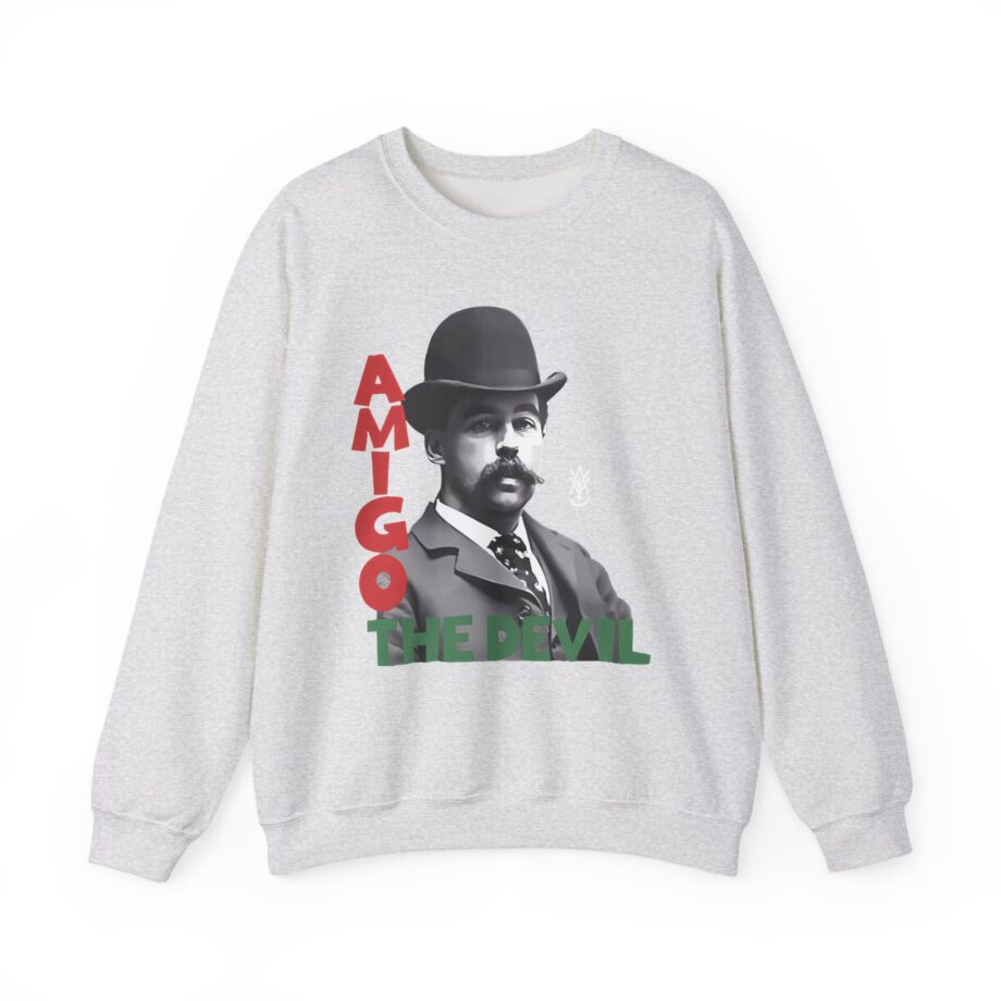 Amigo the Devil Elvis Holmes Calling Unisex Heavy Blend Crewneck Sweatshirt