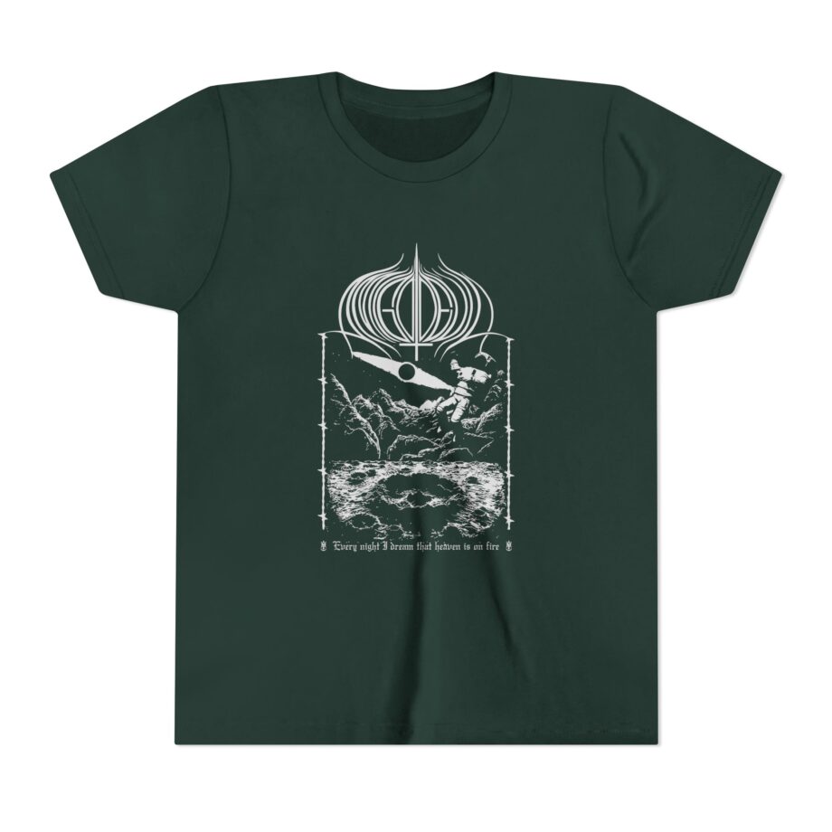 Amigo The Devil  Heavens On Fire Youth Short Sleeve Tee