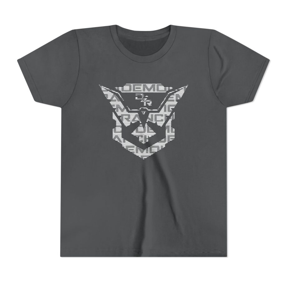 Demolition Ranch Demo Glitch Shield Youth Short Sleeve Tee