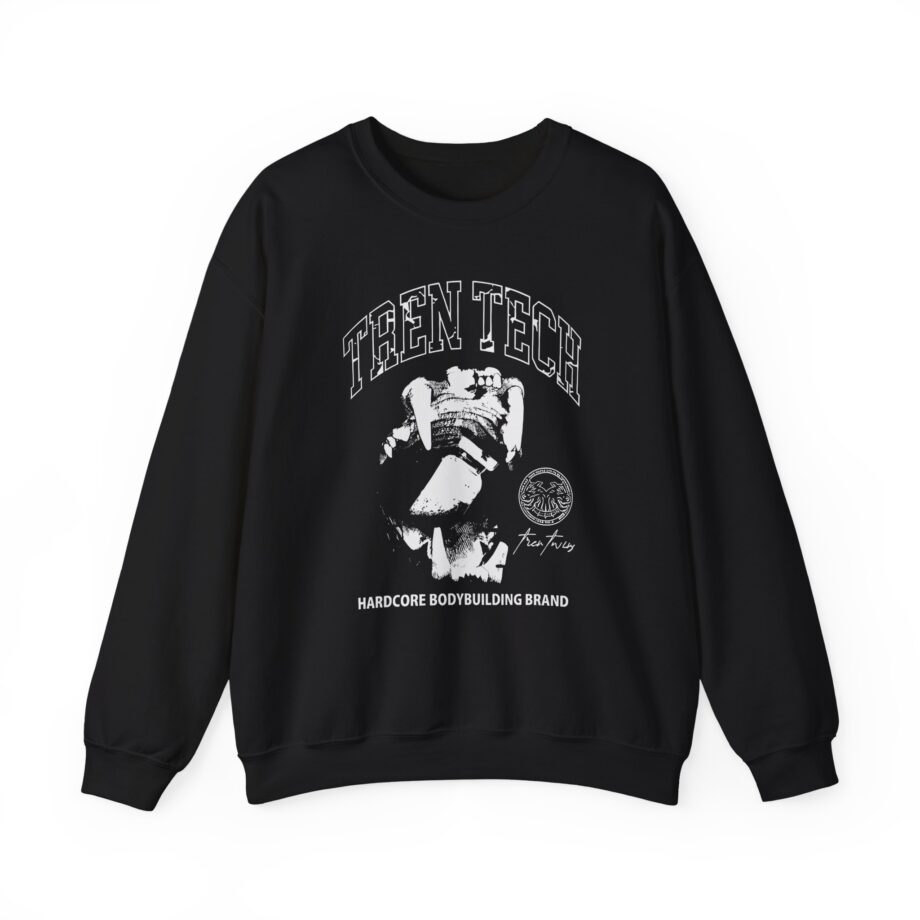 Tren Tech Hardcore Bodybuilding Brand Unisex Heavy Blend™ Crewneck Sweatshirt