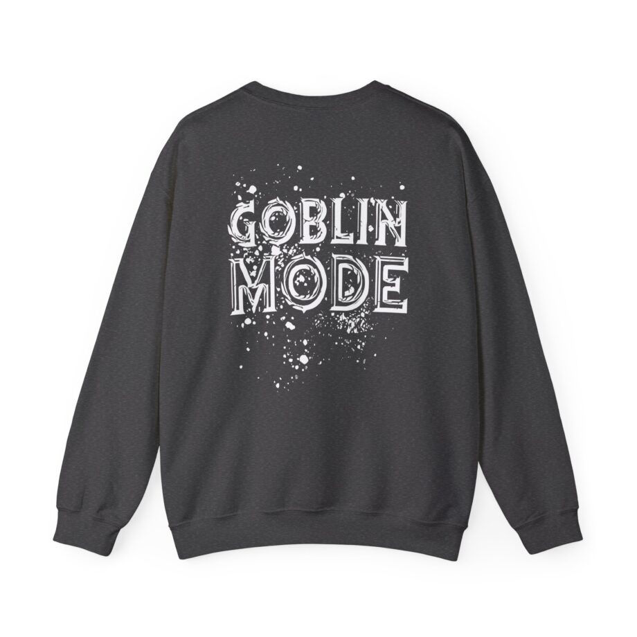 Nekrogoblikon Goblin Mode Raglan Unisex Heavy Blend Crewneck Sweatshirt