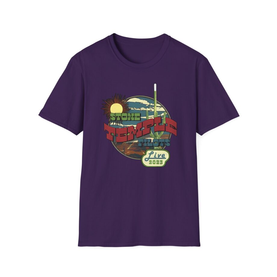 Stone Temple Pilots Desert Postcard Unisex Softstyle T-Shirt