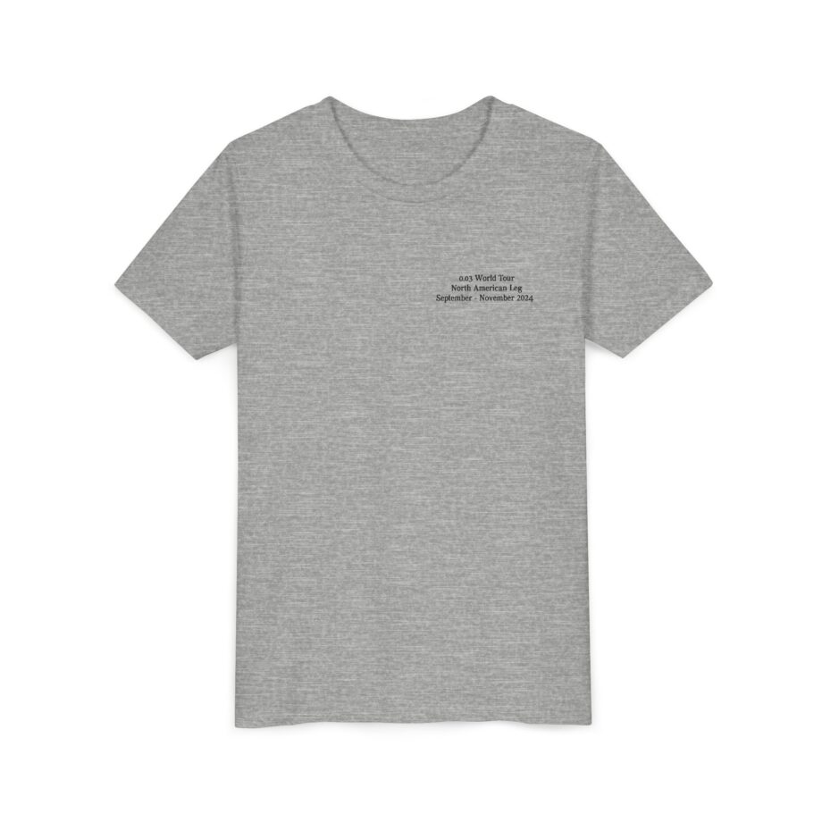 Wave to Earth 0.03 NA Tour  Youth Short Sleeve Tee