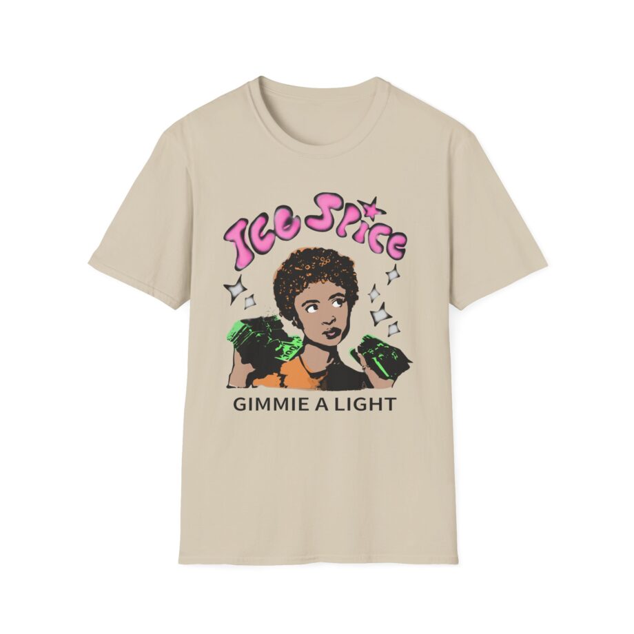 Ice Spice Gimmie a Light Unisex Softstyle T-shirt