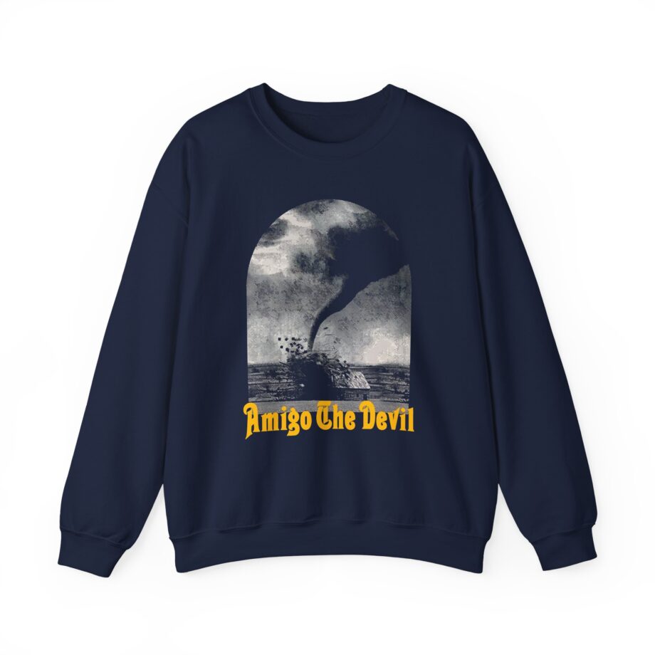 Amigo the Devil Tiger Unisex Heavy Blend Crewneck Sweatshirt