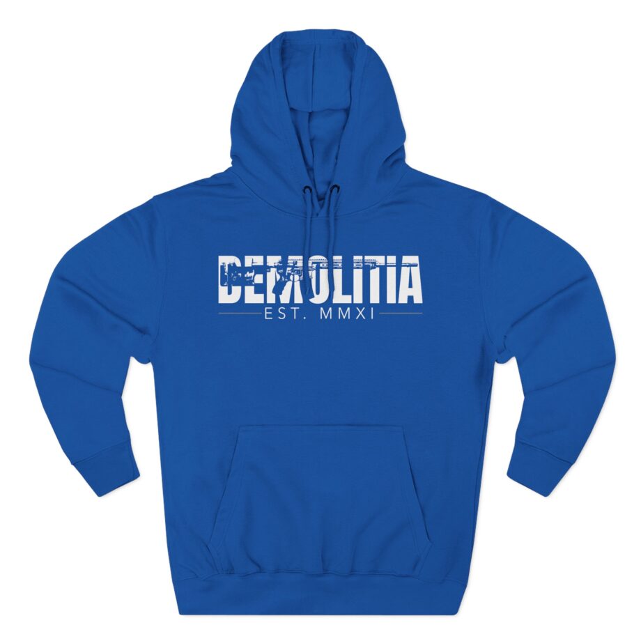 Demo Established Three-Panel Fleece Hoodie
