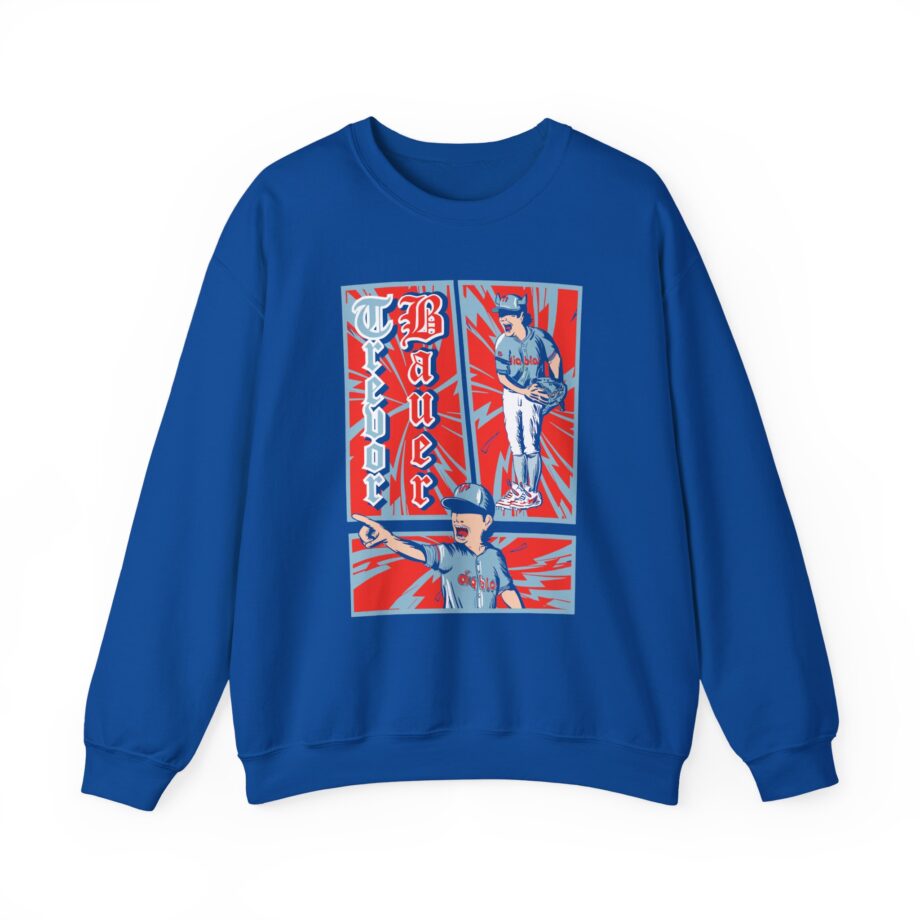 Trevor Bauer Diablo's Comic Strip Three-panel Fleece Hoodie