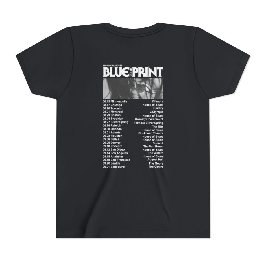Colde 'BLUEPRINT' NA Tour Youth Short Sleeve Tee