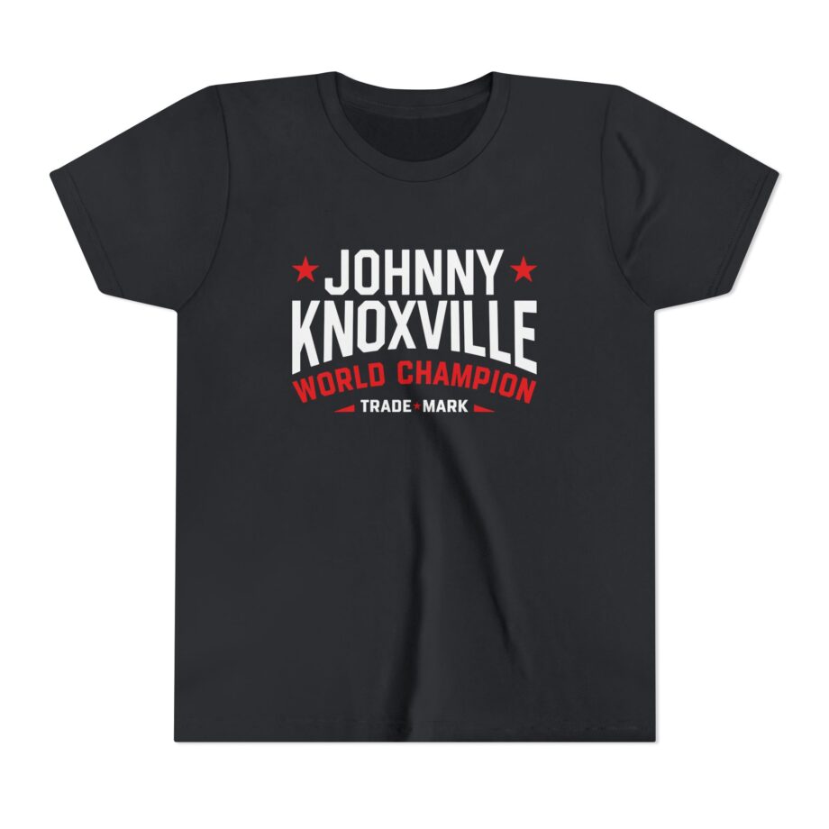 Jackass Johnny Knoxville World Champion Trade Mark Youth Short Sleeve Tee