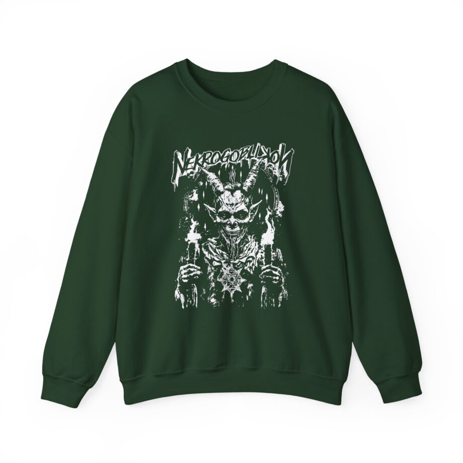 Nekrogoblikon Goblin Mode Sacrifice Unisex Heavy Blend Crewneck Sweatshirt
