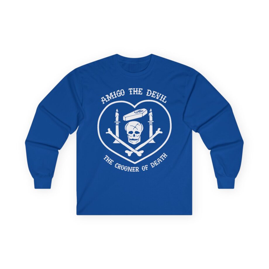 Amigo the Devil Crooner of Death Unisex Ultra Cotton Long Sleeve Tee