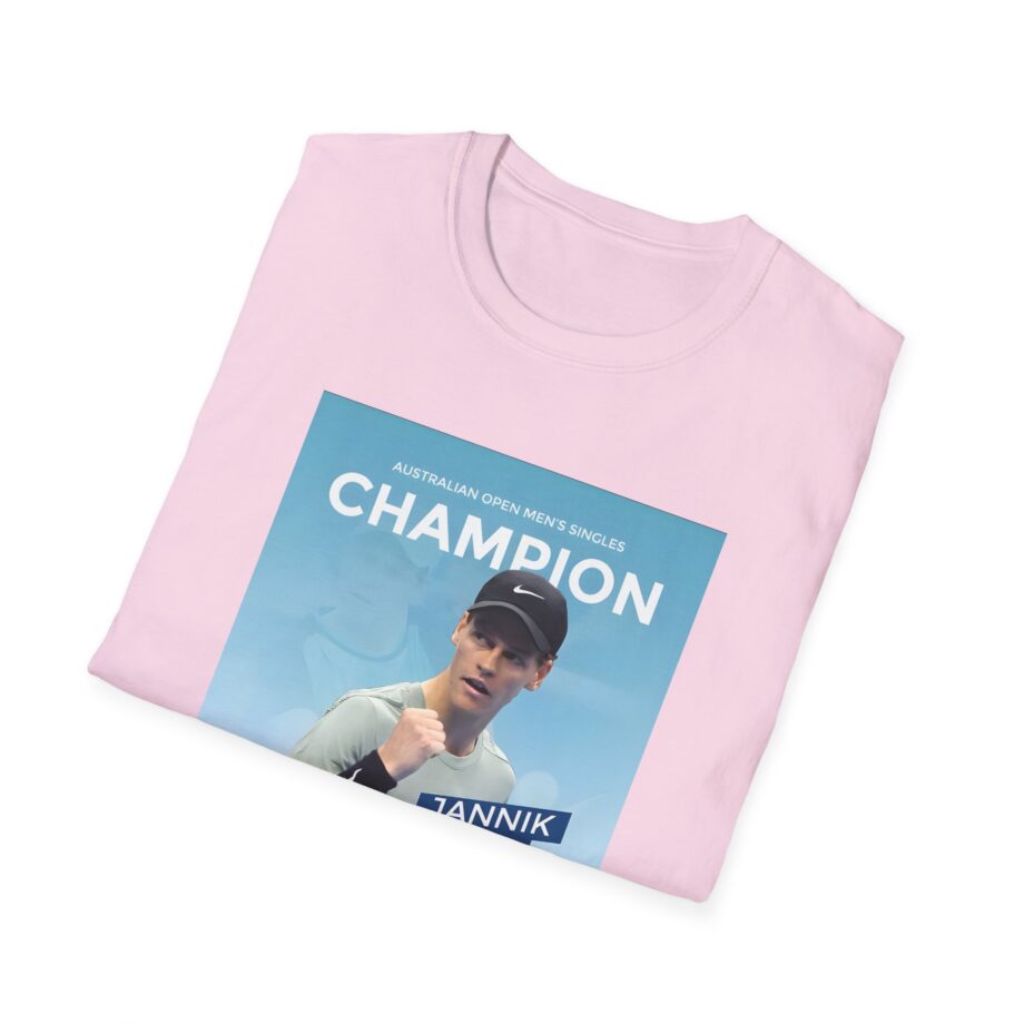 Jannik Sinner Australian Open Men's Singles Champion 2025 Unisex Softstyle T-Shirt
