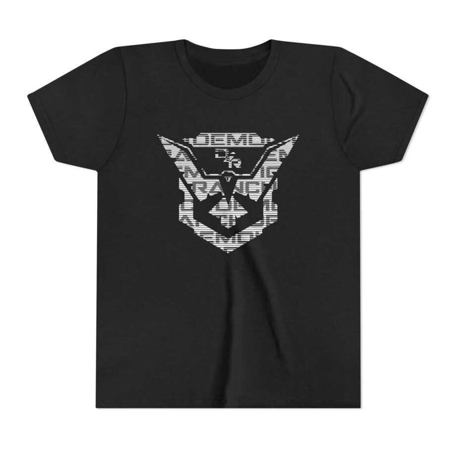Demolition Ranch Demo Glitch Shield Youth Short Sleeve Tee