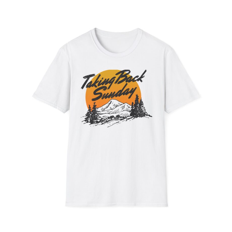 Taking Back Sunday Sunset Unisex Softstyle T-shirt
