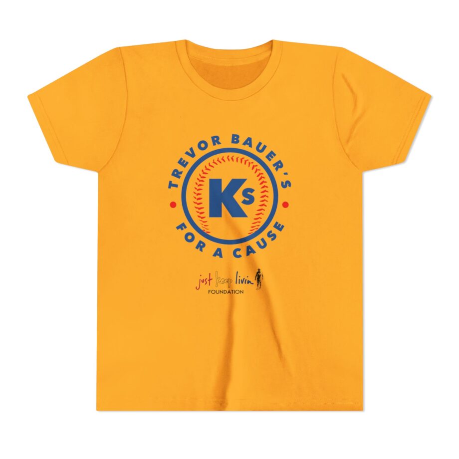 Trevor Bauer’s Ks for a Cause Youth Short Sleeve Tee