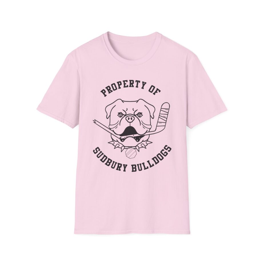 Shoresy Roperty of Sudbury Bulldog Unisex Softstyle T-shirt